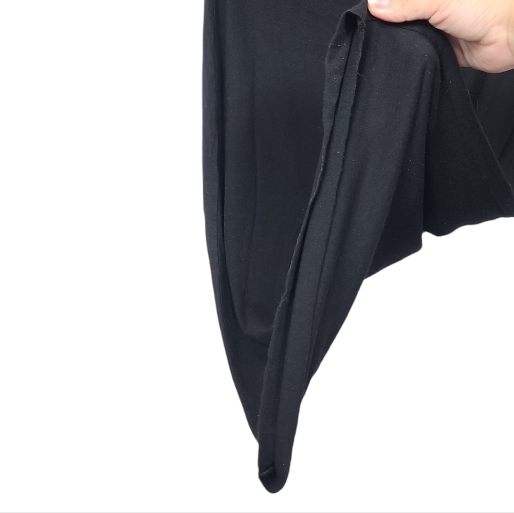 Vince Camuto Black Raw Hem Pencil Skirt S - Picture 3 of 6
